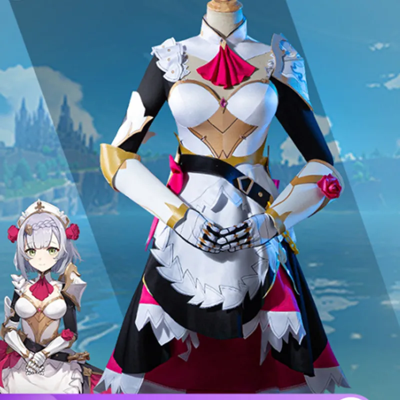 Anime Maid Dress Uniform Game Genshin Impact Noelle Cosplay Costume Halloween Party Outfit For Women Girl
Anime Maid Dress Uniform Game Genshin Impact Noelle Cosplay Costume Halloween Party Outfit For Women Girl
