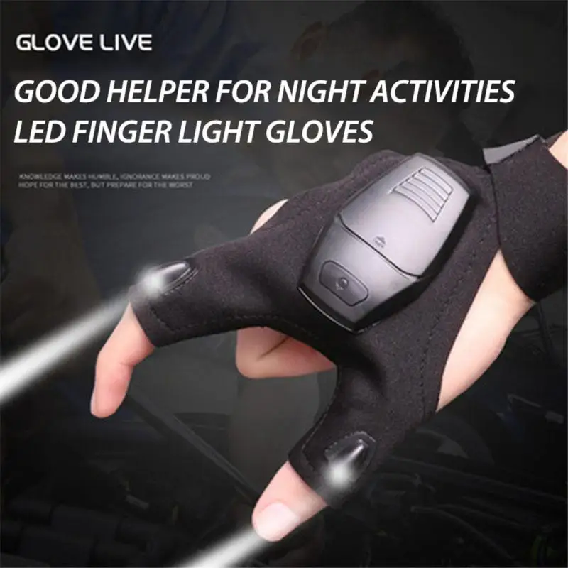 Fishing Gloves Breathable Cotton Led Flashlight For Fishing Camping Hiking Fingerless Gloves Mittens Durable Glove Lamp
Fishing Gloves Breathable Cotton Led Flashlight For Fishing Camping Hiking Fingerless Gloves Mittens Durable Glove Lamp