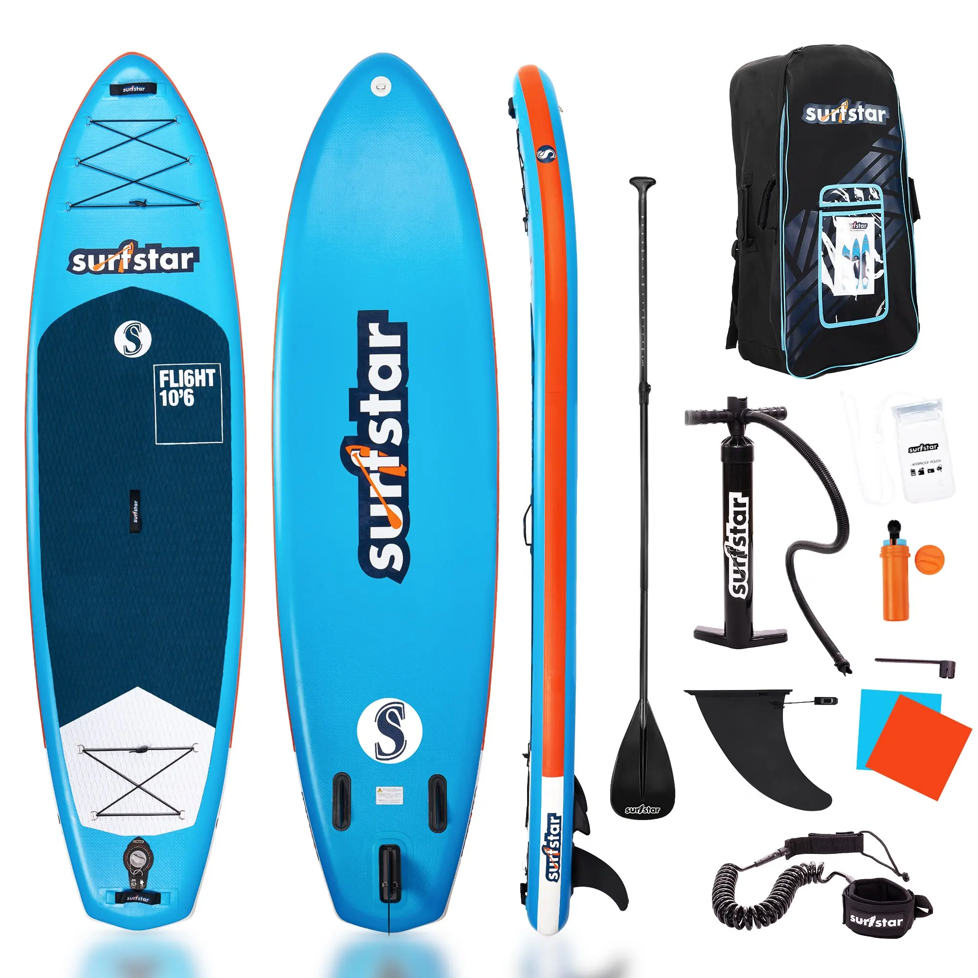 Доска надувная sup-борд Surfstar, 10,6 футов, аксессуары премиум-класса и водонепроницаемая сумка, доска с веслом-стойкой для всех уровней навыков с...
Доска надувная sup-борд Surfstar, 10,6 футов, аксессуары премиум-класса и водонепроницаемая сумка, доска с веслом-стойкой для всех уровней навыков с...