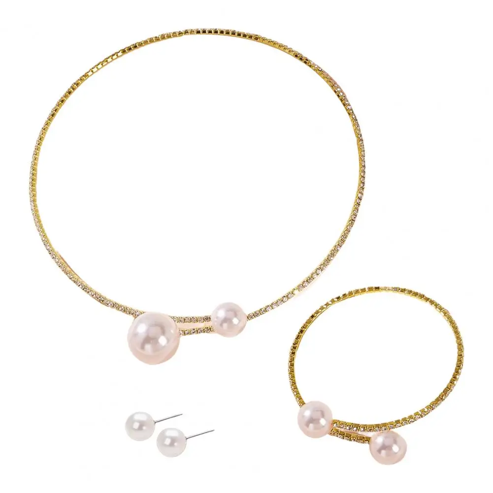 Beautiful Jewelry Set Contrast Color Adjustable Lightweight Earring Necklace Bracelet Set Women Accessory
Beautiful Jewelry Set Contrast Color Adjustable Lightweight Earring Necklace Bracelet Set Women Accessory
