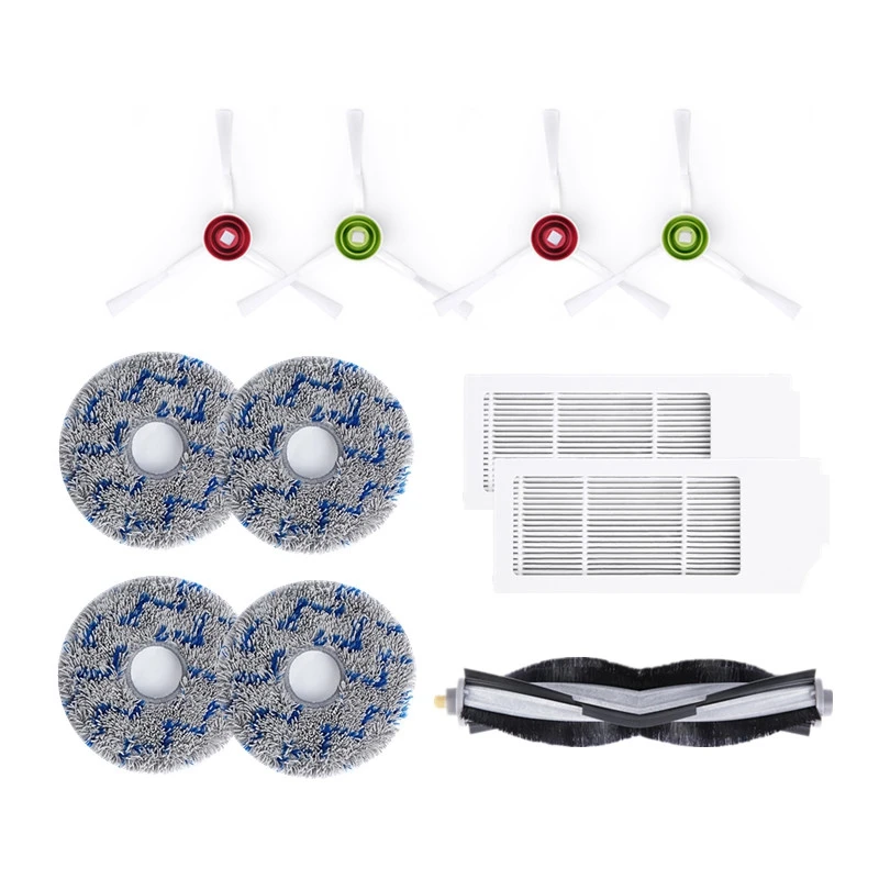 Replacement Roller Brush Side Brush HEPA Filter Compatible For Ecovacs Deebot T10 Turbo Vacuum Cleaner Accessories
Replacement Roller Brush Side Brush HEPA Filter Compatible For Ecovacs Deebot T10 Turbo Vacuum Cleaner Accessories