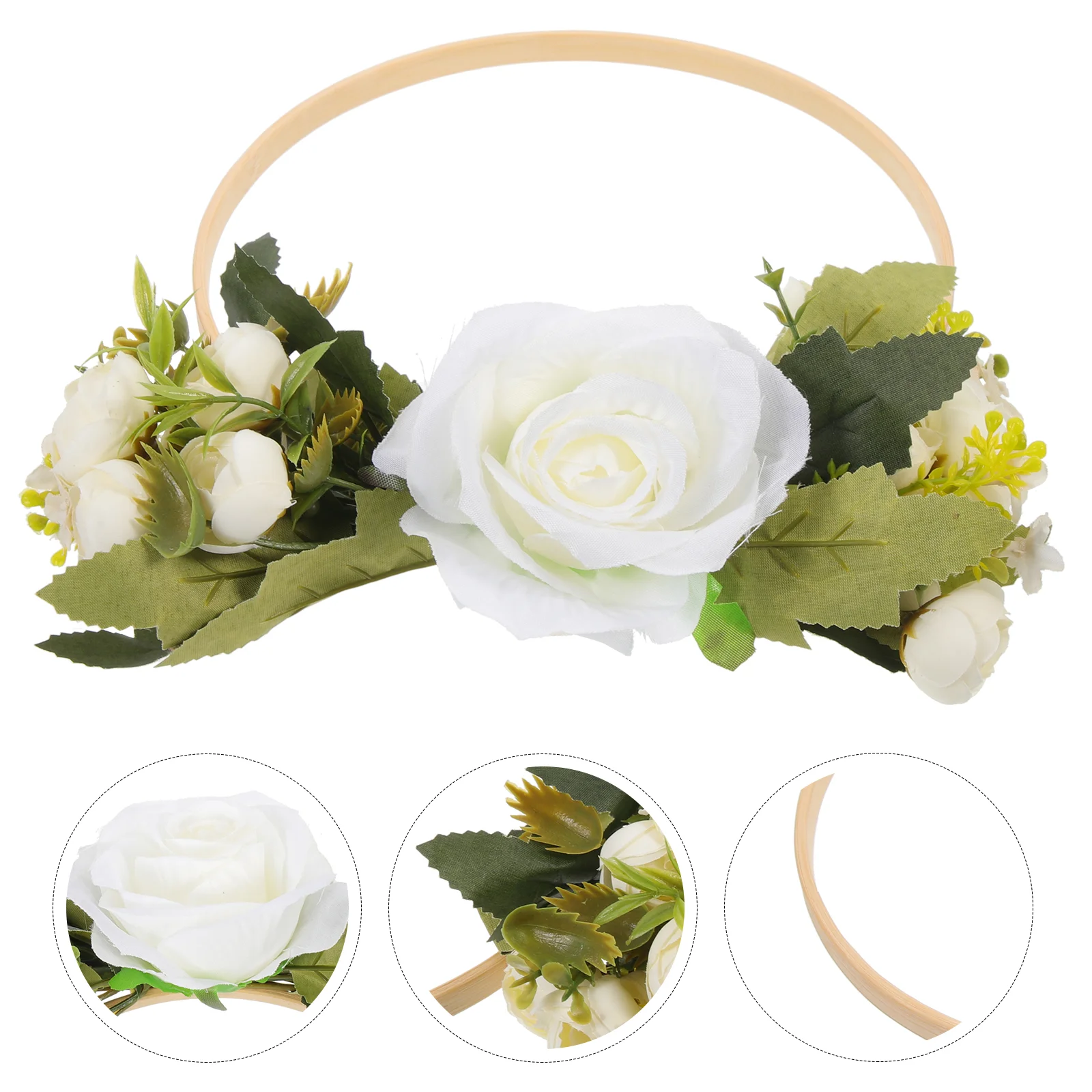 Flower Hoop Wreath Wedding Bouquet Bridal Rose Fake Artificial Decor Floral Rustic Metal Party Bundle Flowers Bouquets Hand
Flower Hoop Wreath Wedding Bouquet Bridal Rose Fake Artificial Decor Floral Rustic Metal Party Bundle Flowers Bouquets Hand