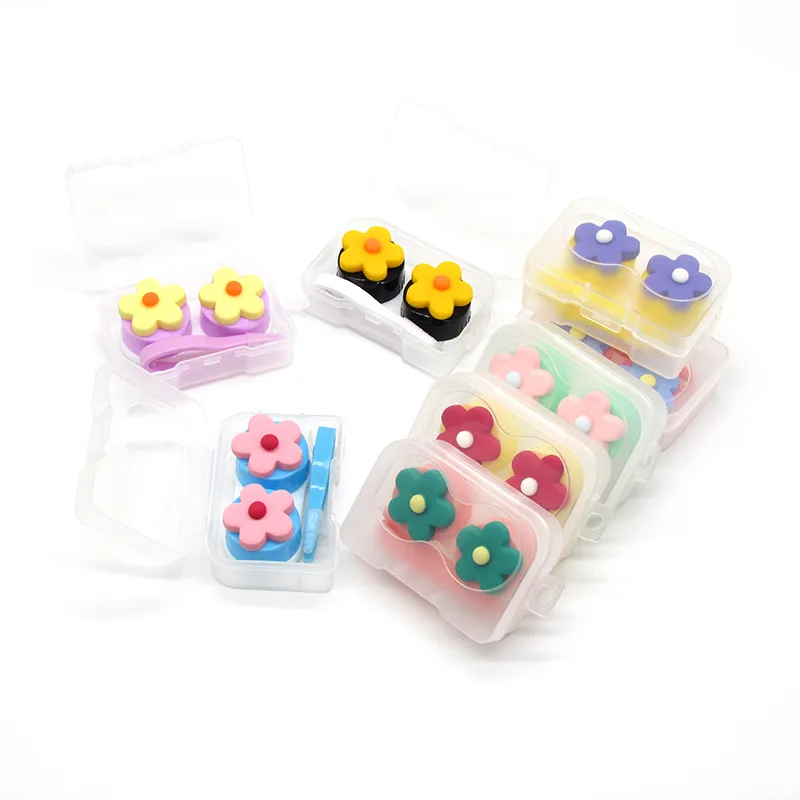 Portable Contact Lens Case for Women Gift Contact Lenses Box Easy Carry Cute Flowers Eyes Contact Lens Container Travel Kit
Portable Contact Lens Case for Women Gift Contact Lenses Box Easy Carry Cute Flowers Eyes Contact Lens Container Travel Kit
