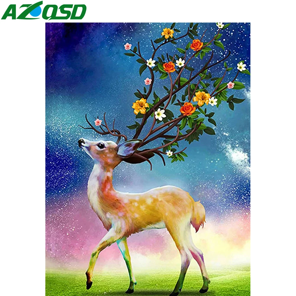 AZQSD олень Из алмазной вышивки животное 5d Diy рукоделие живопись новое поступление подарок Стразы ручной работы домашний декор
AZQSD олень Из алмазной вышивки животное 5d Diy рукоделие живопись новое поступление подарок Стразы ручной работы домашний декор
