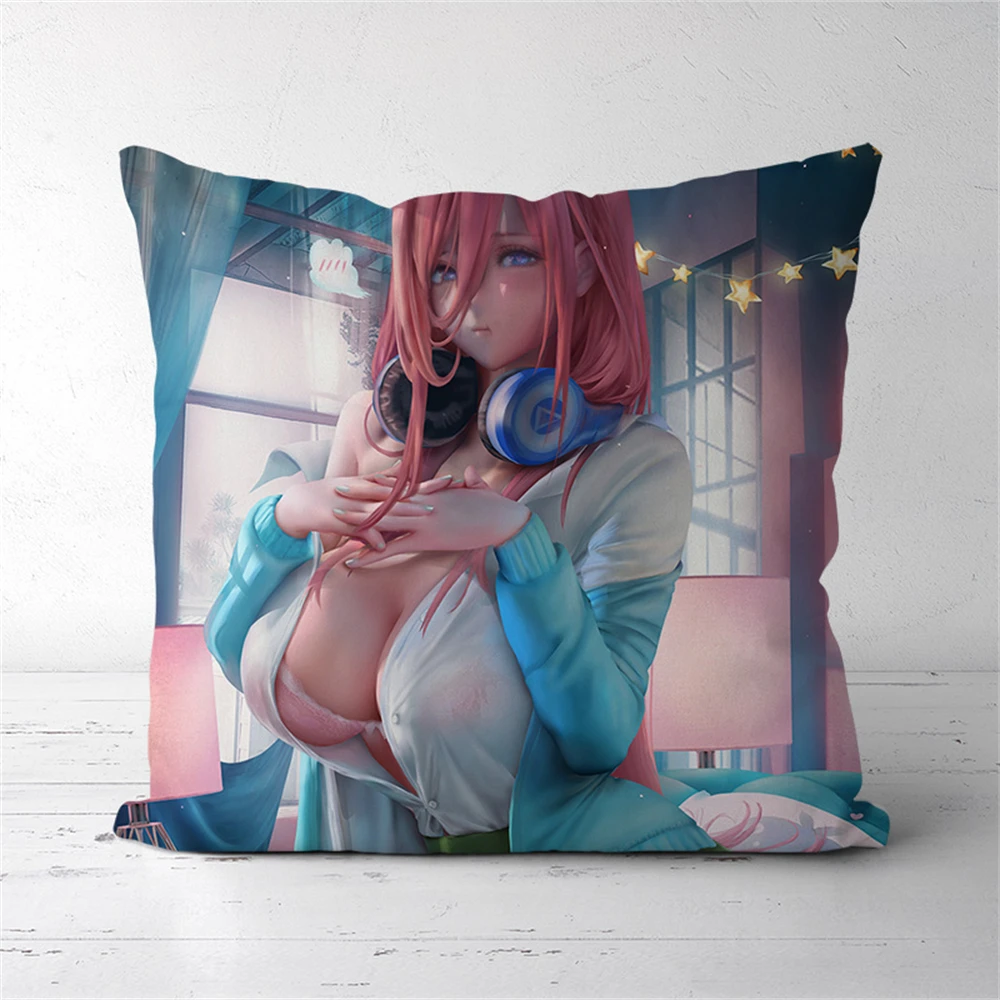 The Quintessential Quintuplets Nakano Miku Anime Two Sided Pillow Cushion Case Cover 291
The Quintessential Quintuplets Nakano Miku Anime Two Sided Pillow Cushion Case Cover 291
