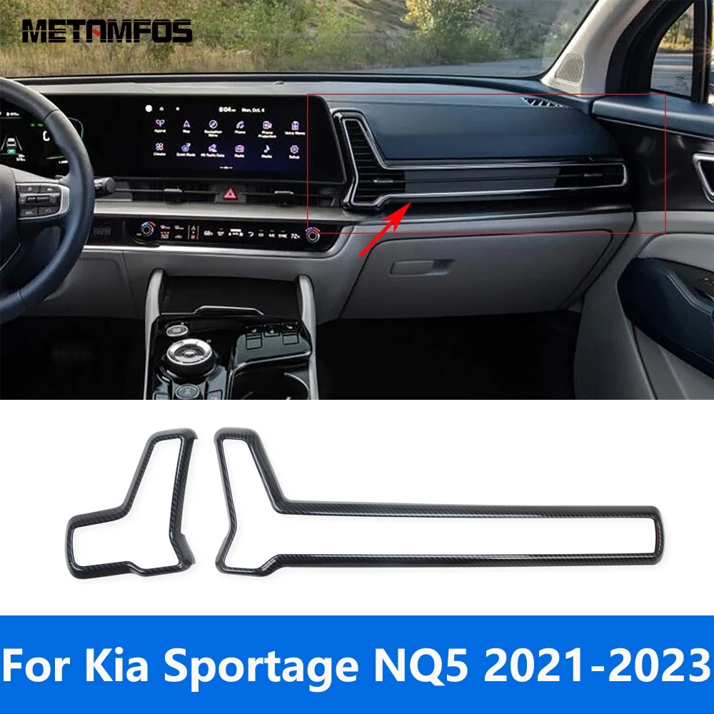 Для Kia Sportage NQ5 2021 2022 2023 приборной панели из углеродного волокна, боковая Передняя Крышка вентиляционного отверстия, отделка, рамка, автомобил...
Для Kia Sportage NQ5 2021 2022 2023 приборной панели из углеродного волокна, боковая Передняя Крышка вентиляционного отверстия, отделка, рамка, автомобил...