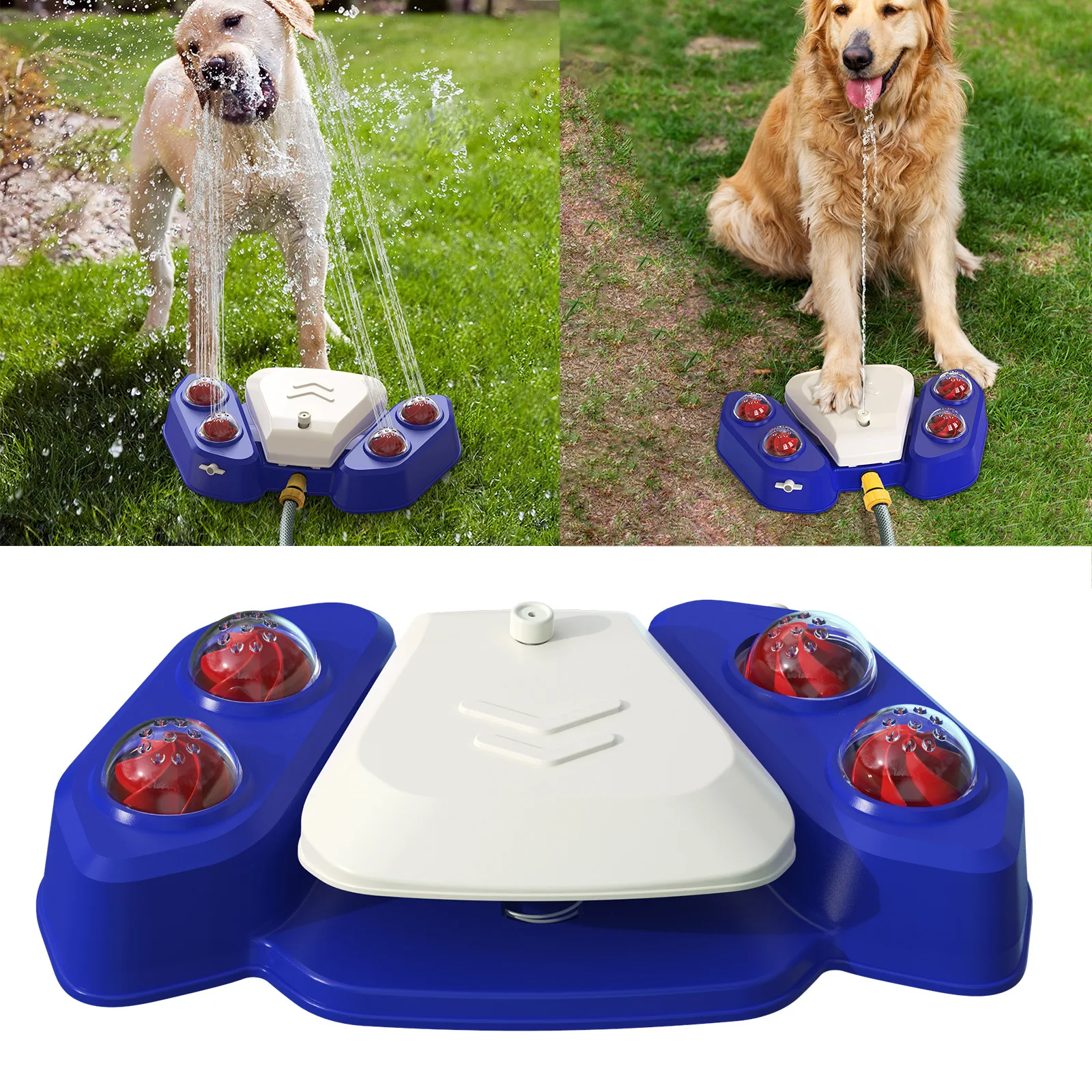 Outdoor Automatic Dog Water Fountain Step On Toy Dog Drinking Joy With Pets Drinking Water For Dogs Feeding Spray Bath Dispenser 
Outdoor Automatic Dog Water Fountain Step On Toy Dog Drinking Joy With Pets Drinking Water For Dogs Feeding Spray Bath Dispenser