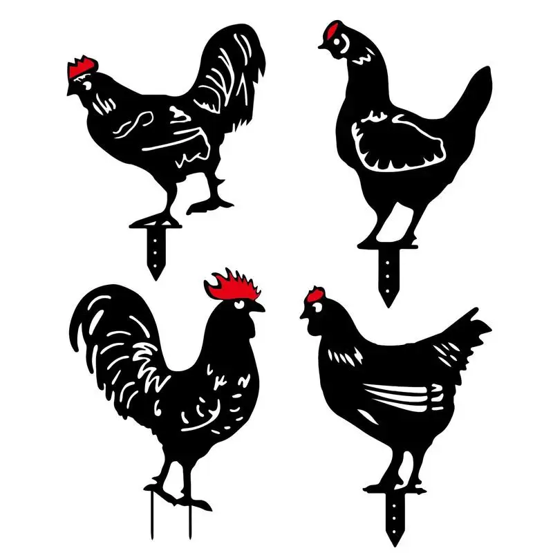 New 2021 Hen Chicken Yard Statue Creative Art Decorative Garden Lawn Stakes Art Rooster Acrylic Animal Gardening Ornaments
New 2021 Hen Chicken Yard Statue Creative Art Decorative Garden Lawn Stakes Art Rooster Acrylic Animal Gardening Ornaments