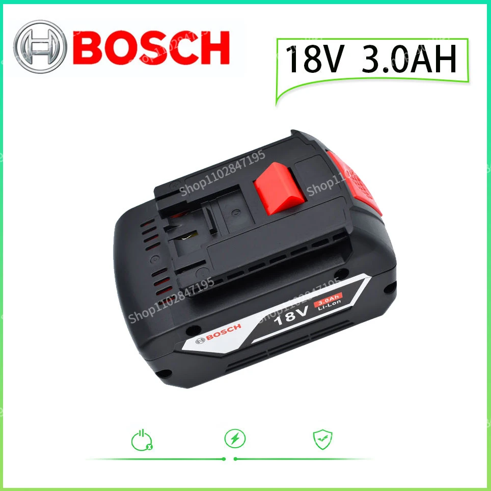 Original Bosch 18V 3.0AH professional lithium battery rechargeable power tool battery for Bosch BAT609 BAT609G BAT618 BAT618G
Original Bosch 18V 3.0AH professional lithium battery rechargeable power tool battery for Bosch BAT609 BAT609G BAT618 BAT618G