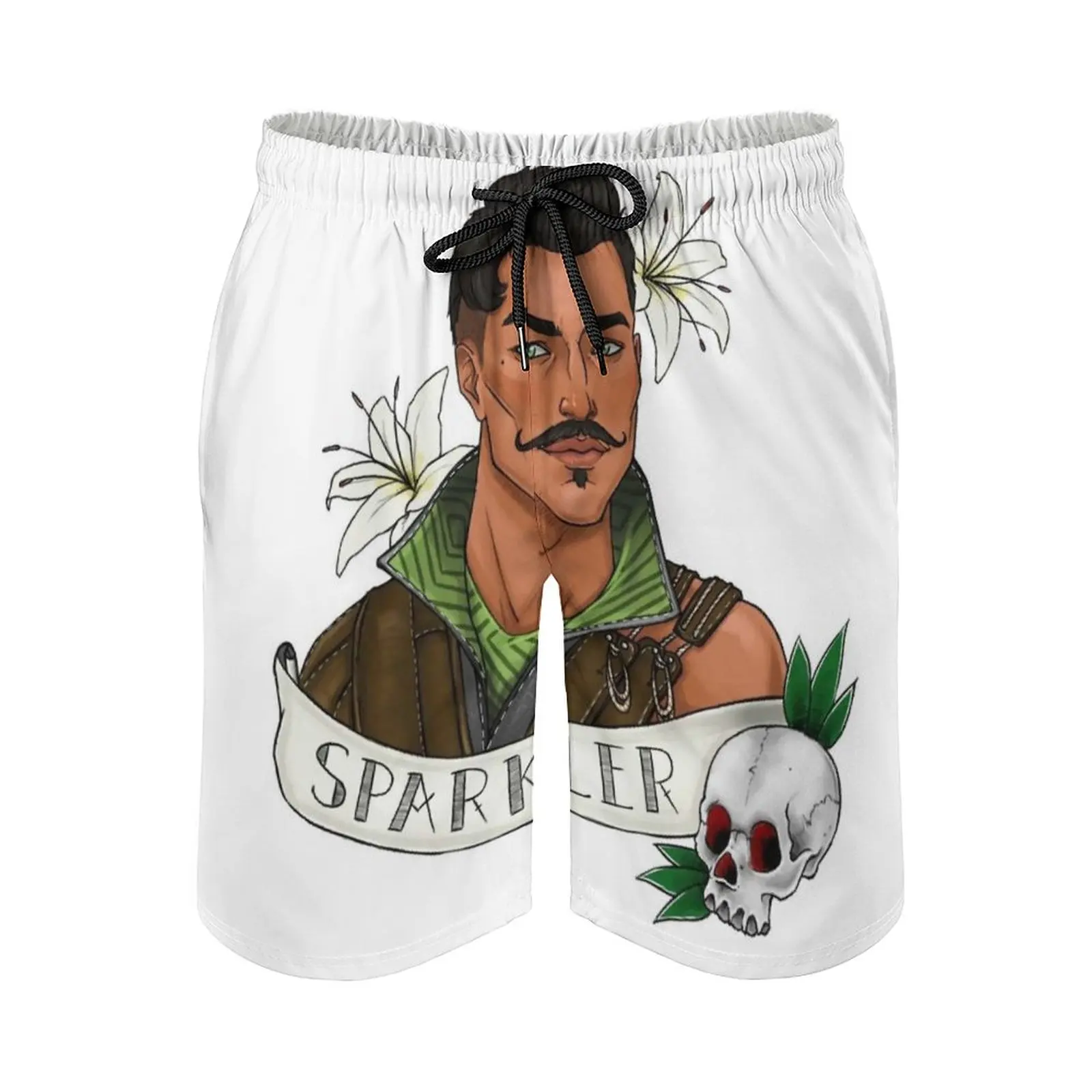 Sparkler Print Swim Beach Board Shorts Swimsuit Loose Men's Trunks Breathable Dragon Age Dragon Age Inquisition Da I Dorian
Sparkler Print Swim Beach Board Shorts Swimsuit Loose Men's Trunks Breathable Dragon Age Dragon Age Inquisition Da I Dorian