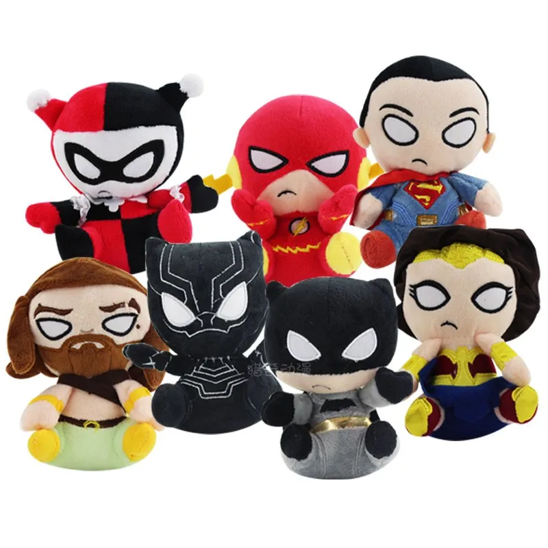 Avengers Plush Doll Cute Stuffed Toys Kawaii Batman Super Man Harley Quinn Kids Birthday Gift
Avengers Plush Doll Cute Stuffed Toys Kawaii Batman Super Man Harley Quinn Kids Birthday Gift