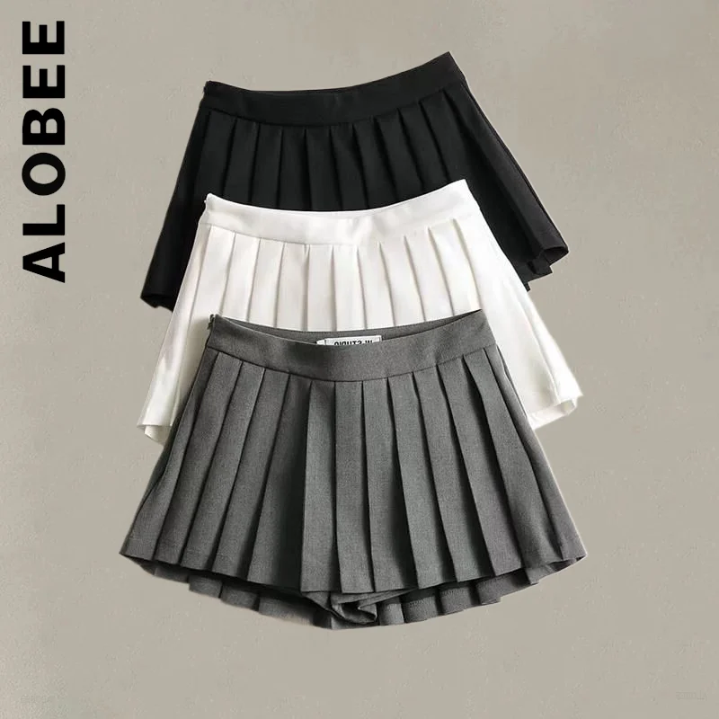 Alobee Women Skirt New Pleated Cute Half Skirt A-line Skirt Office Skirts For Women 2023 High Waist Plus Size Female Clothing
Alobee Women Skirt New Pleated Cute Half Skirt A-line Skirt Office Skirts For Women 2023 High Waist Plus Size Female Clothing