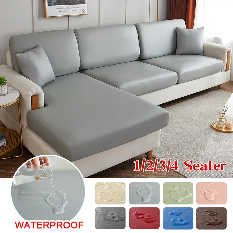 Waterproof PU Elastic Sofa Seat Covers Loveseat Sofa Furniture Protector Slip Cover for Settee Seater Replacement Living Room
Waterproof PU Elastic Sofa Seat Covers Loveseat Sofa Furniture Protector Slip Cover for Settee Seater Replacement Living Room
