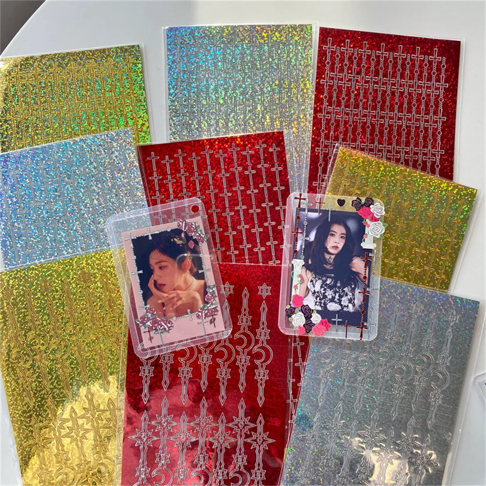 9Pcs Full Set Bling Star Decorative Stickers Korean Silver Gold Red Chain Art Hand Account DIY Kpop Sticker Stationery Suppliers
9Pcs Full Set Bling Star Decorative Stickers Korean Silver Gold Red Chain Art Hand Account DIY Kpop Sticker Stationery Suppliers