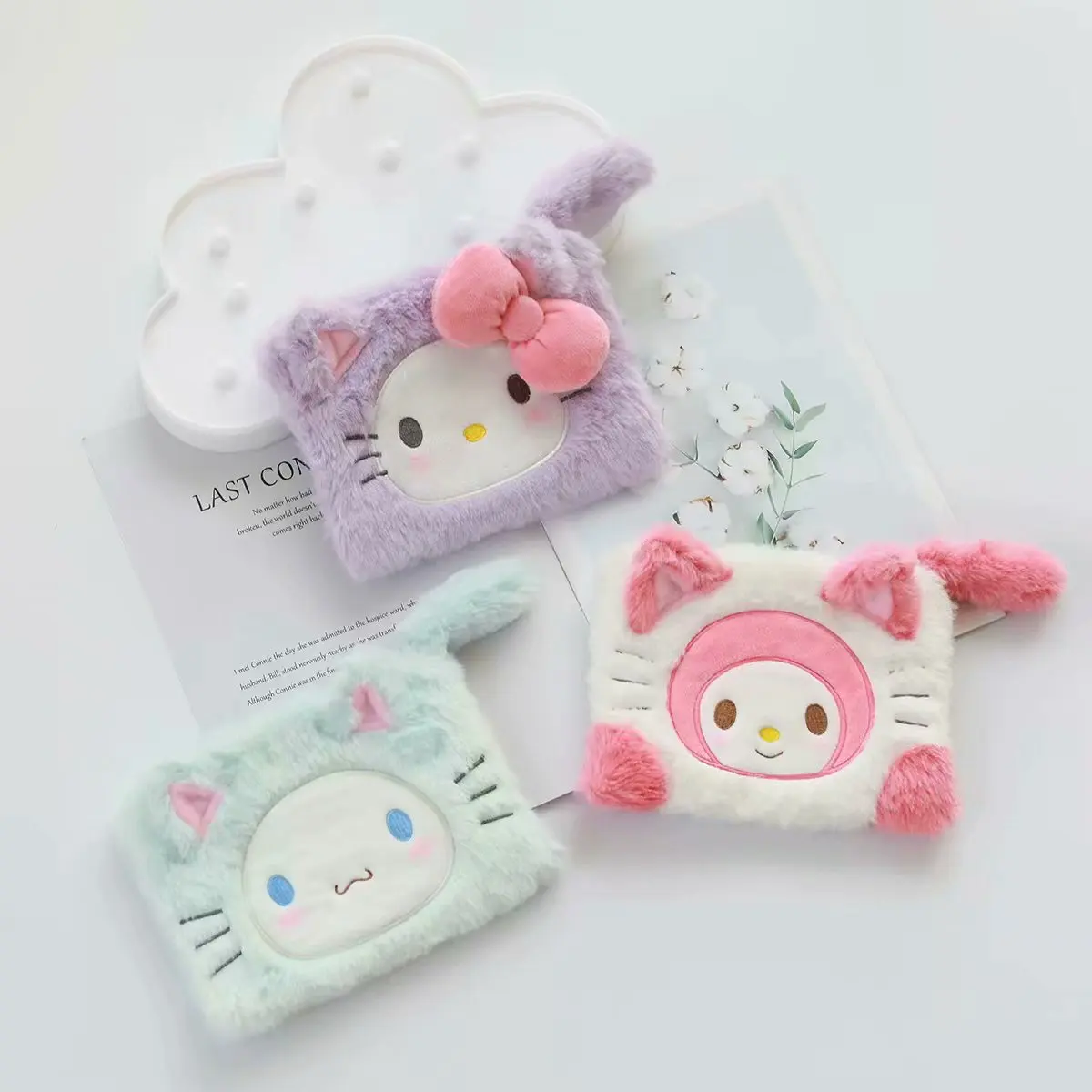 Sanrio Plush Bag Kawaii Mymelody Cinnamoroll Hellokitty Plush Coin Purse Japanese Cute Cartoon Creative Soft Girl Cosmetic Bag
Sanrio Plush Bag Kawaii Mymelody Cinnamoroll Hellokitty Plush Coin Purse Japanese Cute Cartoon Creative Soft Girl Cosmetic Bag