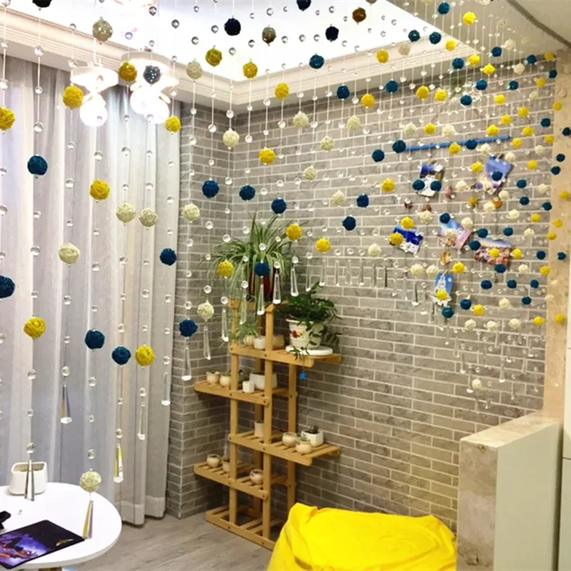 NEW Crystal Bead Curtain Nordic Home Decoration Wave Shape Bead Door Curtain Living Room Hallway Kitchen Partition Curtain Divid
NEW Crystal Bead Curtain Nordic Home Decoration Wave Shape Bead Door Curtain Living Room Hallway Kitchen Partition Curtain Divid