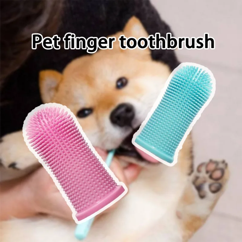 Soft Silicone Pet Finger Toothbrush Teddy Dog Brush Bad Breath Tartar Teeth Care Tool Pet Dog Cat Teeth Cleaning Accessories L3
Soft Silicone Pet Finger Toothbrush Teddy Dog Brush Bad Breath Tartar Teeth Care Tool Pet Dog Cat Teeth Cleaning Accessories L3