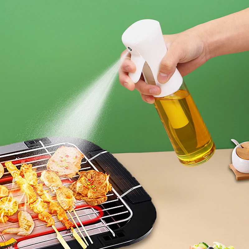 Olive Oil Bottle Sprayer 200ML BBQ Cooking Spray Bottle Kitchen Baking Olive Oil Sprayer Vinegar Bottle Oil Dispenser
Olive Oil Bottle Sprayer 200ML BBQ Cooking Spray Bottle Kitchen Baking Olive Oil Sprayer Vinegar Bottle Oil Dispenser