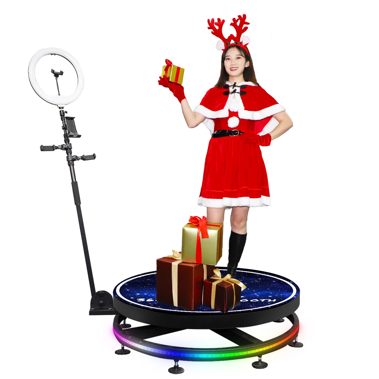 80 100 115 cm Party Slow Rotating Spinning Camera 360 Degree Photo booth Photobooth Automatic Video 360 Photo Booth
80 100 115 cm Party Slow Rotating Spinning Camera 360 Degree Photo booth Photobooth Automatic Video 360 Photo Booth