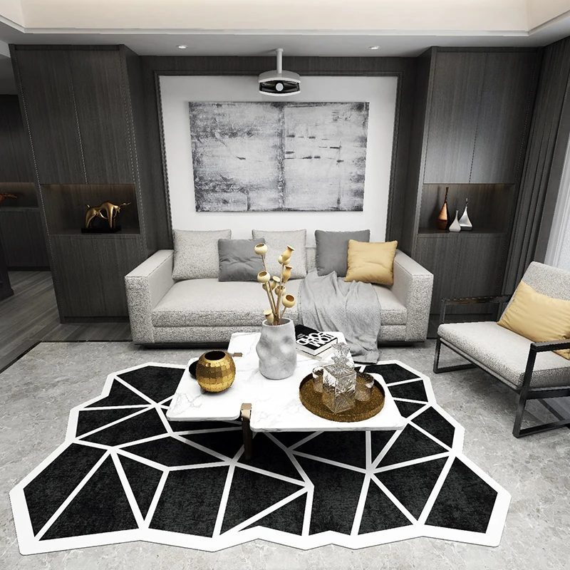 European Style Irregular Carpets for Living Room Decoration Teenager Bedroom Decor Rugs Nonslip Carpet Coffee Table Area Rug Mat
European Style Irregular Carpets for Living Room Decoration Teenager Bedroom Decor Rugs Nonslip Carpet Coffee Table Area Rug Mat
