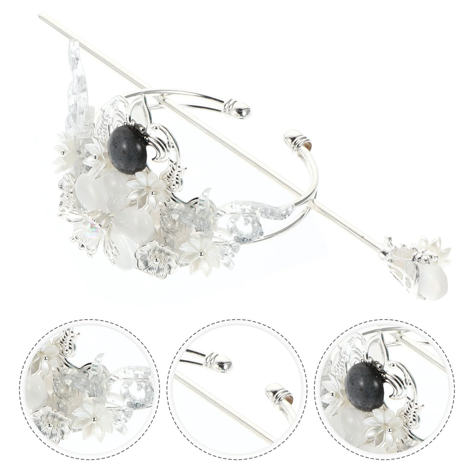 Hanfu Hair Crown Headdress Pearl Hair Accessories For Women Chinese Style Accessory Jewelry Alloy Miss Hairpin Traditional Tiara
Hanfu Hair Crown Headdress Pearl Hair Accessories For Women Chinese Style Accessory Jewelry Alloy Miss Hairpin Traditional Tiara