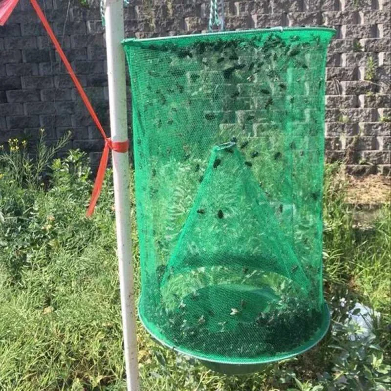 1/2 Pcs Hanging Foldable Fly Trap Cages Home and Garden Reusable Bug Catcher Pest Control Cage Net Flycatcher Anti Mosquito
1/2 Pcs Hanging Foldable Fly Trap Cages Home and Garden Reusable Bug Catcher Pest Control Cage Net Flycatcher Anti Mosquito