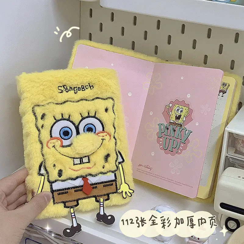 Kawaii Anime Spongebobs Notebook Cartoon Cute Plush Thickened Color Pages Portable Diary Book Christmas Holiday Gift
Kawaii Anime Spongebobs Notebook Cartoon Cute Plush Thickened Color Pages Portable Diary Book Christmas Holiday Gift