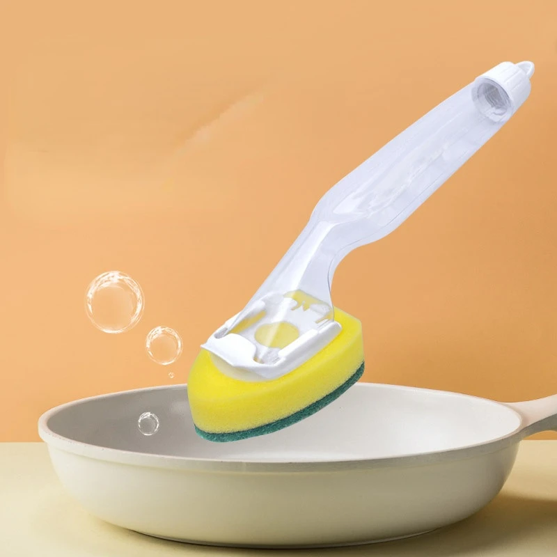 Long-handled Pressure Liquid Washing Pot Brush Kitchen Decontamination Automatic Adding Liquid Brush Pot Washing Dishes
Long-handled Pressure Liquid Washing Pot Brush Kitchen Decontamination Automatic Adding Liquid Brush Pot Washing Dishes