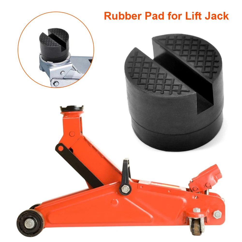 

Universal Car Lift Jack Rubber Support Block Shock Absorbing Anti-Scratch Floor Slotted Jacking Cushion Pad Frame Protector Adap