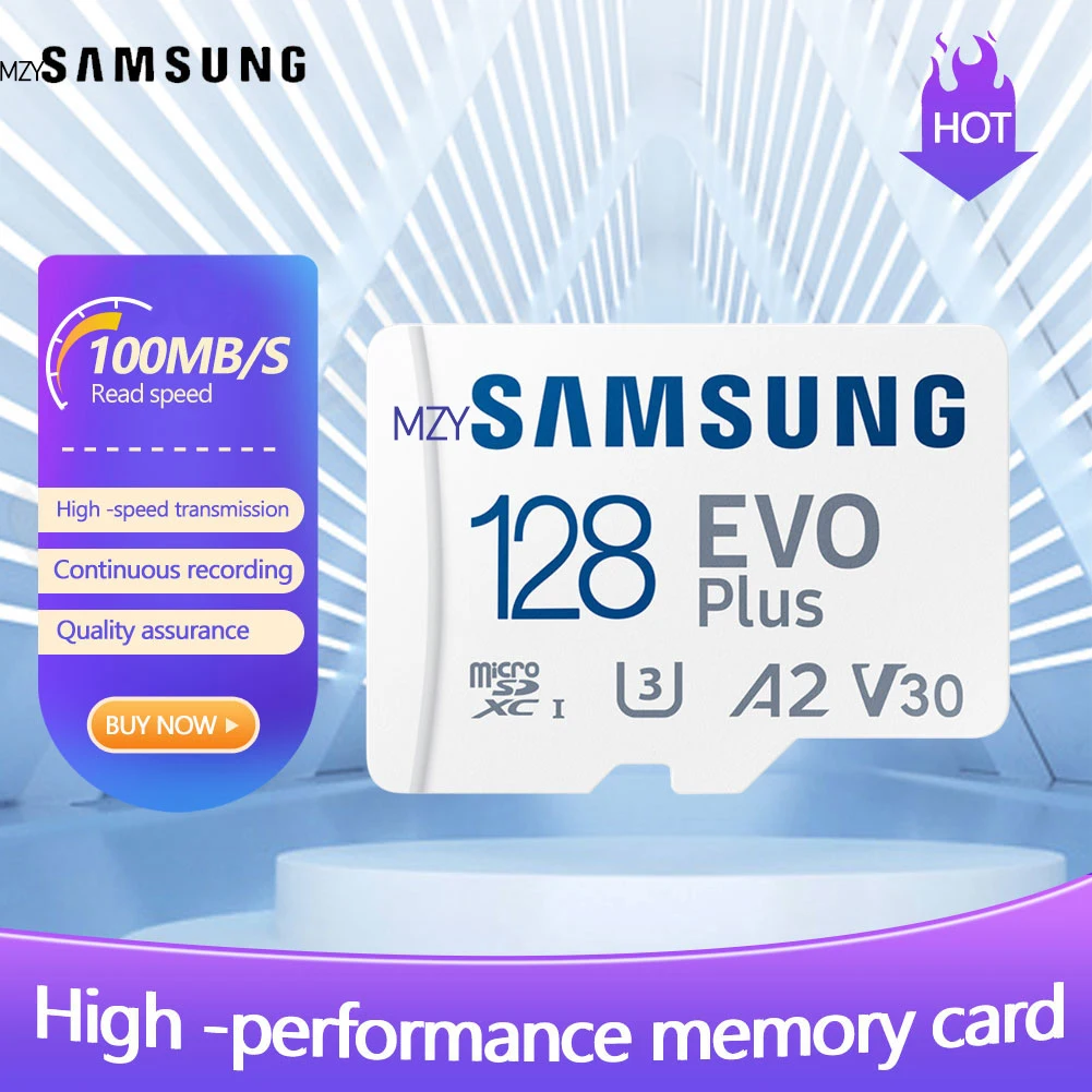 

mzySAMSUNG Origin 512GB TF Card 128GB Micro SD Card 64GB 256GB Flash Memory Card SDHC SDXC Card EVO U3 C10 U1