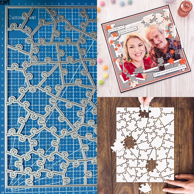 Lucky Goddess Metal Cutting Dies Rectangular Puzzle Frame 3 Diy Scrapbooking Photo Album Decorative Embossing Paper Card Crafts
Lucky Goddess Metal Cutting Dies Rectangular Puzzle Frame 3 Diy Scrapbooking Photo Album Decorative Embossing Paper Card Crafts