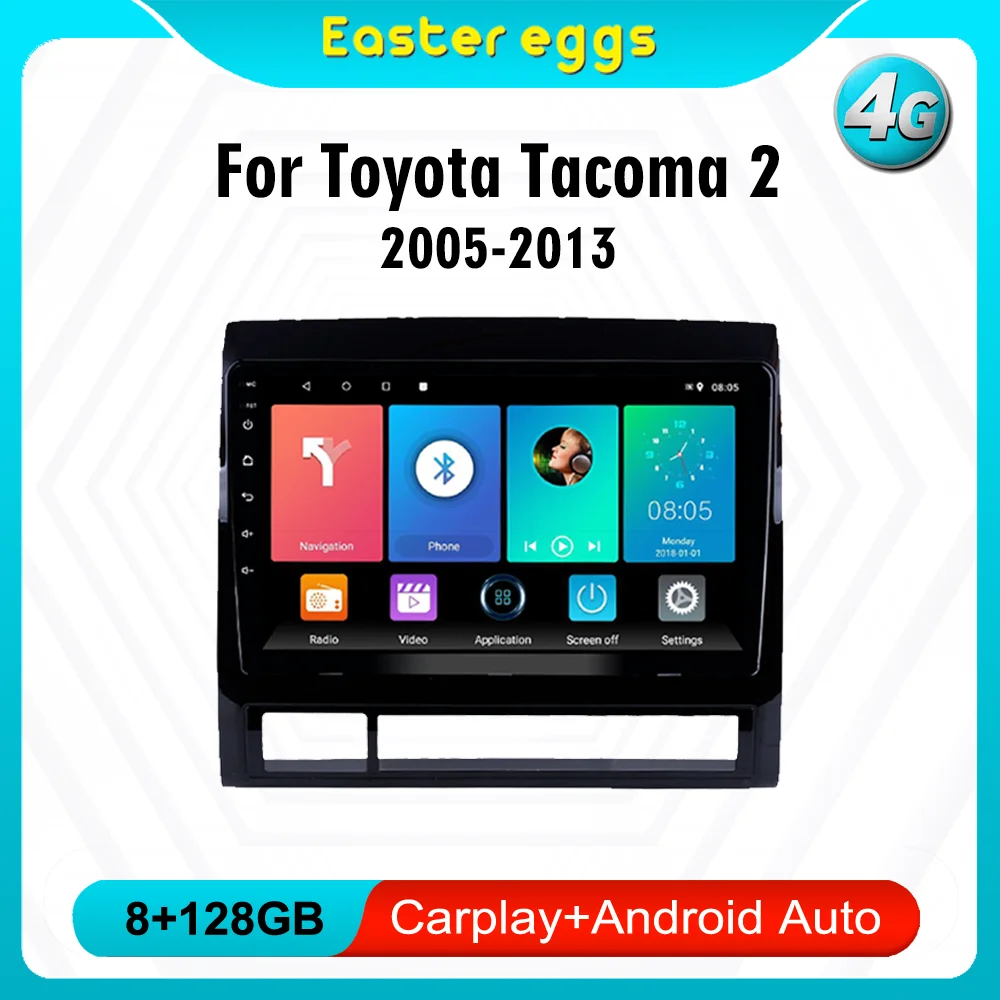 For Toyota Tacoma 2 HILUX 2005-2013 Android Car Radio 4G Carplay 2 Din Car Multimedia GPS Navigation WIFI FM
For Toyota Tacoma 2 HILUX 2005-2013 Android Car Radio 4G Carplay 2 Din Car Multimedia GPS Navigation WIFI FM