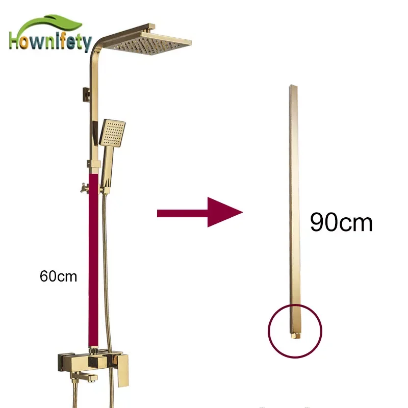 90 cm Shower Faucet Extend Tube For Shower Systems Extension Pipe Replacement Bathroom Accessories
90 cm Shower Faucet Extend Tube For Shower Systems Extension Pipe Replacement Bathroom Accessories