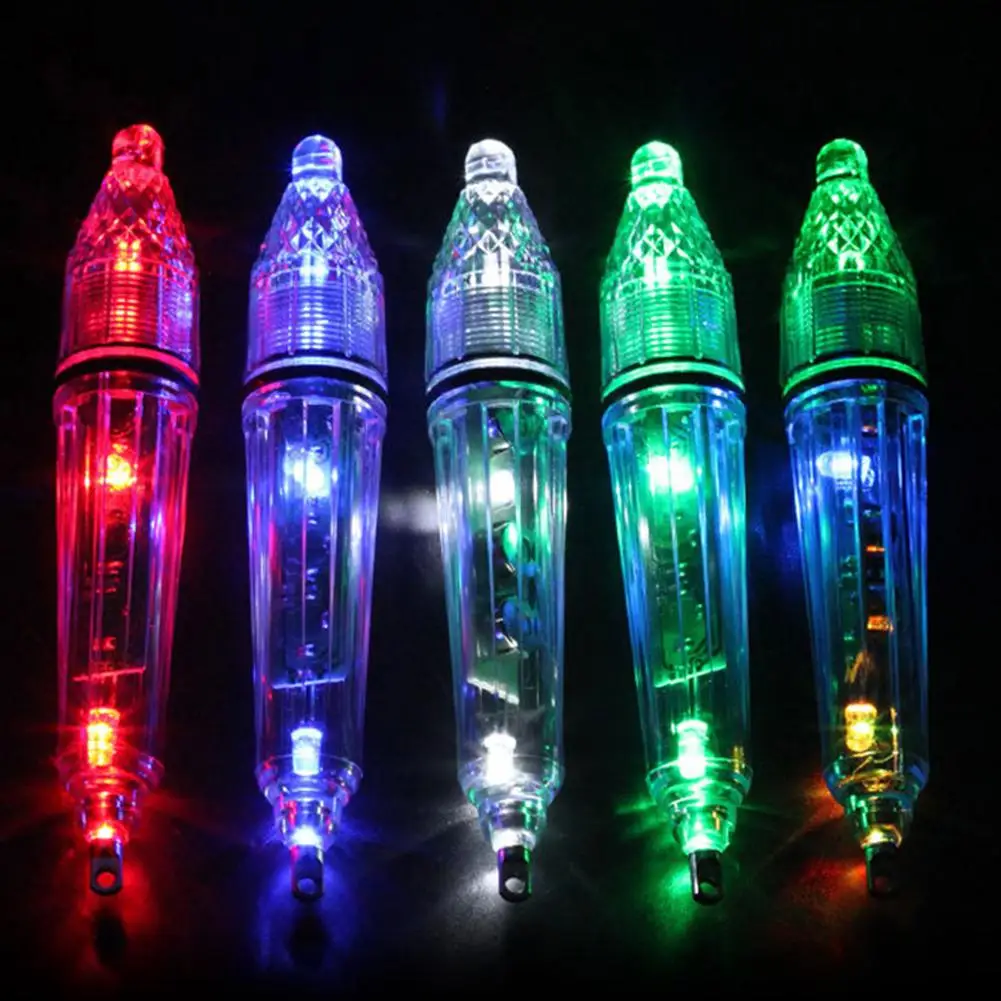 New 12CM Deep Drop Fishing Light Multi Color Underwater Fish Attracting Indicator Lure LED Flash Light Bait Dropship Fish Light
New 12CM Deep Drop Fishing Light Multi Color Underwater Fish Attracting Indicator Lure LED Flash Light Bait Dropship Fish Light