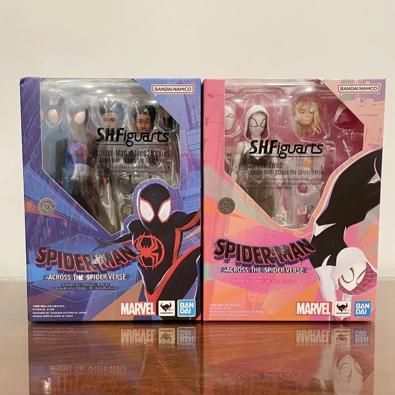 Bandai Original Shfiguarts Marvel Spider-man: Across The Spider-verse Miles Morales Gwen Stacy Anime Action Figure Model Boy Toy
Bandai Original Shfiguarts Marvel Spider-man: Across The Spider-verse Miles Morales Gwen Stacy Anime Action Figure Model Boy Toy