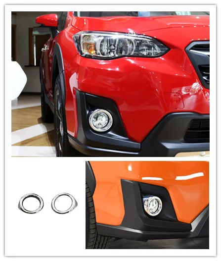 Fit For Subaru Crosstrek 2018-2020 Car Accessories ABS Chrome Silver Front Fog Light Lamp Decor Cover Trim 2pcs
Fit For Subaru Crosstrek 2018-2020 Car Accessories ABS Chrome Silver Front Fog Light Lamp Decor Cover Trim 2pcs