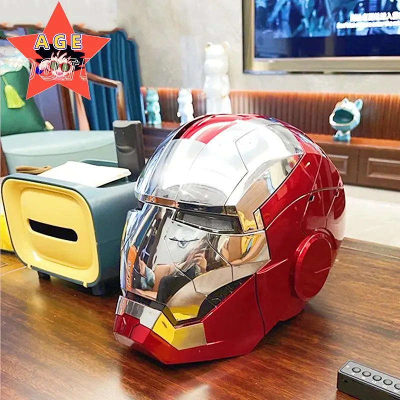 New Marvel Iron Man 1:1 Cosplay Mk5 Helmet Autoking Voice Remote Control Automatic Mask Led Figure Action Valentine'S Day Gifts
New Marvel Iron Man 1:1 Cosplay Mk5 Helmet Autoking Voice Remote Control Automatic Mask Led Figure Action Valentine'S Day Gifts