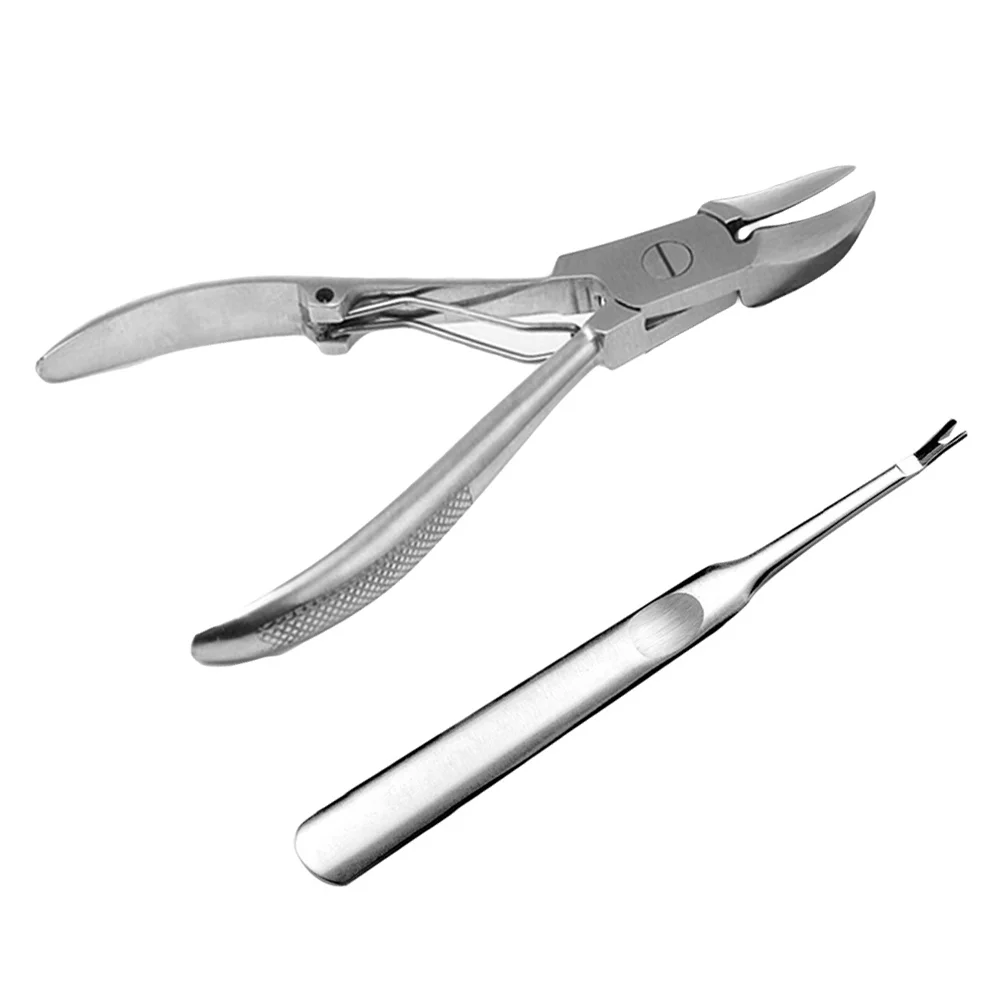 2PCS Skin Pliers Nail Toenail Nipper Cuticle Stainless Steel Nail Clippers Cutters with Pusher for Fingernails Toenails
2PCS Skin Pliers Nail Toenail Nipper Cuticle Stainless Steel Nail Clippers Cutters with Pusher for Fingernails Toenails