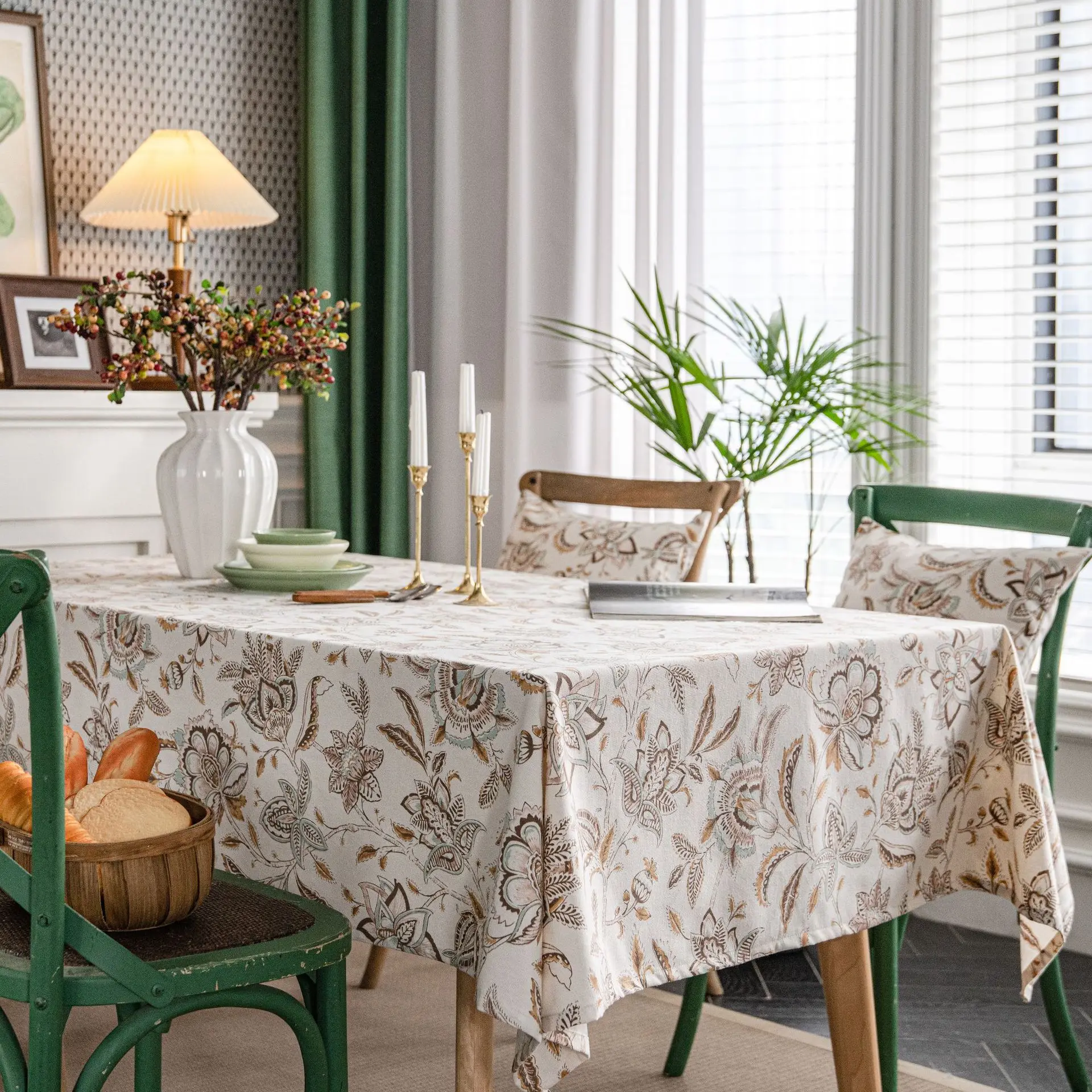 Tablecloth Design Drawing Art Print Table Cloth Washable Water Resistance Rectangle Cover Cotton Linen White Floral Dust-Proof
Tablecloth Design Drawing Art Print Table Cloth Washable Water Resistance Rectangle Cover Cotton Linen White Floral Dust-Proof