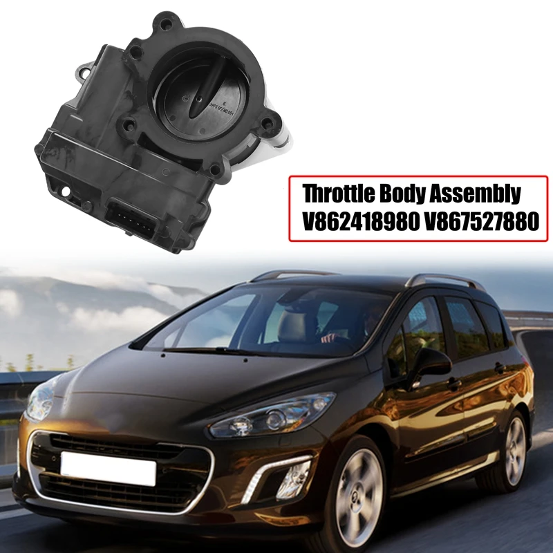 Car Throttle Body Assembly for Peugeot 207 308 408 508 3008 RCZ Citroen C3 C4 C5 DS3 DS4 DS5 V862418980 163672
Car Throttle Body Assembly for Peugeot 207 308 408 508 3008 RCZ Citroen C3 C4 C5 DS3 DS4 DS5 V862418980 163672