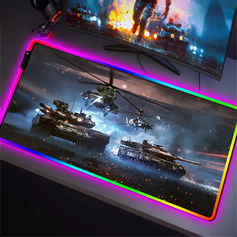 Коврики для мыши War Thunder, игровой коврик для клавиатуры, подсветка, светодиодный RGB Настольный коврик, коврик для мыши, аксессуары для ПК, игровые коврики, большие мыши Xxl
Коврики для мыши War Thunder, игровой коврик для клавиатуры, подсветка, светодиодный RGB Настольный коврик, коврик для мыши, аксессуары для ПК, игровые коврики, большие мыши Xxl