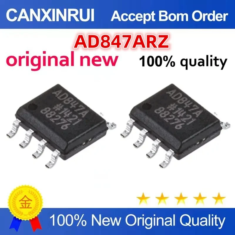 Оригинальные новые 100% Качественные электронные компоненты AD847ARZ, интегральные схемы чипа
Оригинальные новые 100% Качественные электронные компоненты AD847ARZ, интегральные схемы чипа