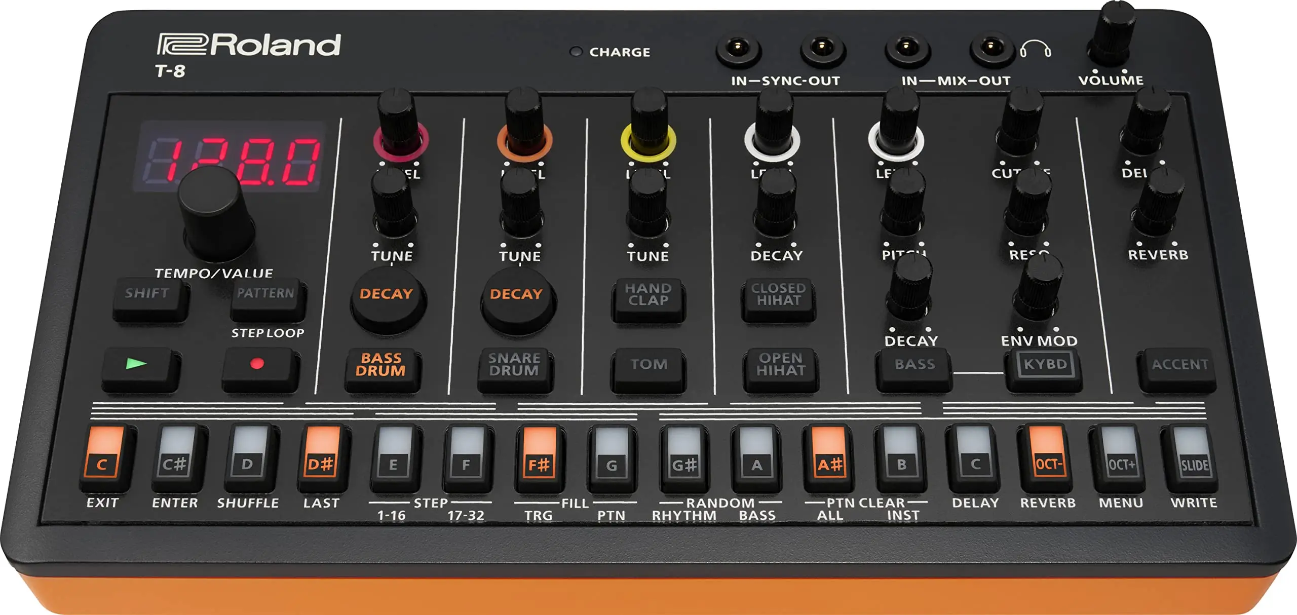 Компактный бритвенный Ультрапортативный басовый аппарат Roland Aida, звуковой ремень, шесть ритмов треков, встроенные эффекты
Компактный бритвенный Ультрапортативный басовый аппарат Roland Aida, звуковой ремень, шесть ритмов треков, встроенные эффекты