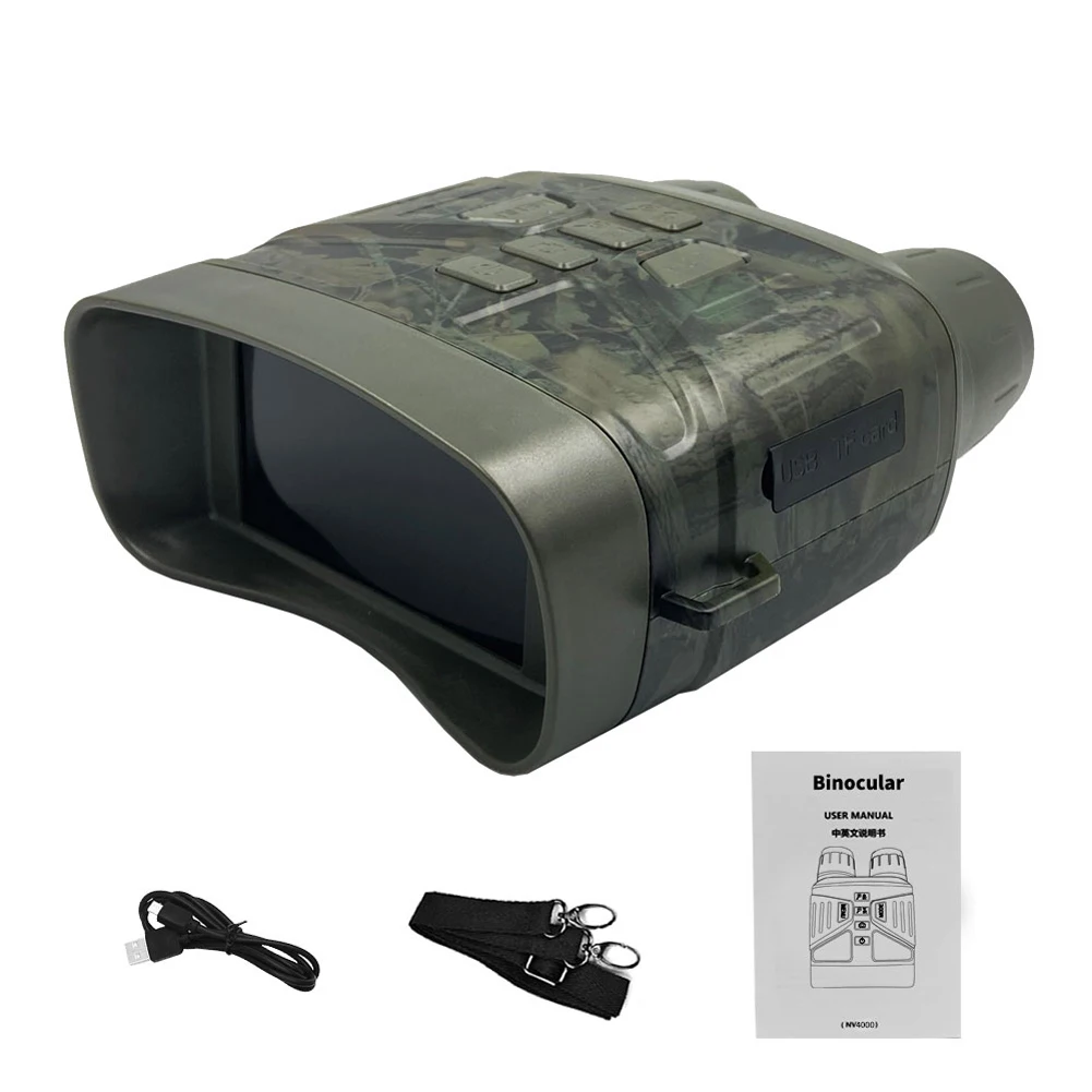 4K 150-200M Handheld Night-Vision Infrared Optical Binocular Night-Vision 5X Digital Zoom Photo Video for Outdoor Hunt Boating
4K 150-200M Handheld Night-Vision Infrared Optical Binocular Night-Vision 5X Digital Zoom Photo Video for Outdoor Hunt Boating