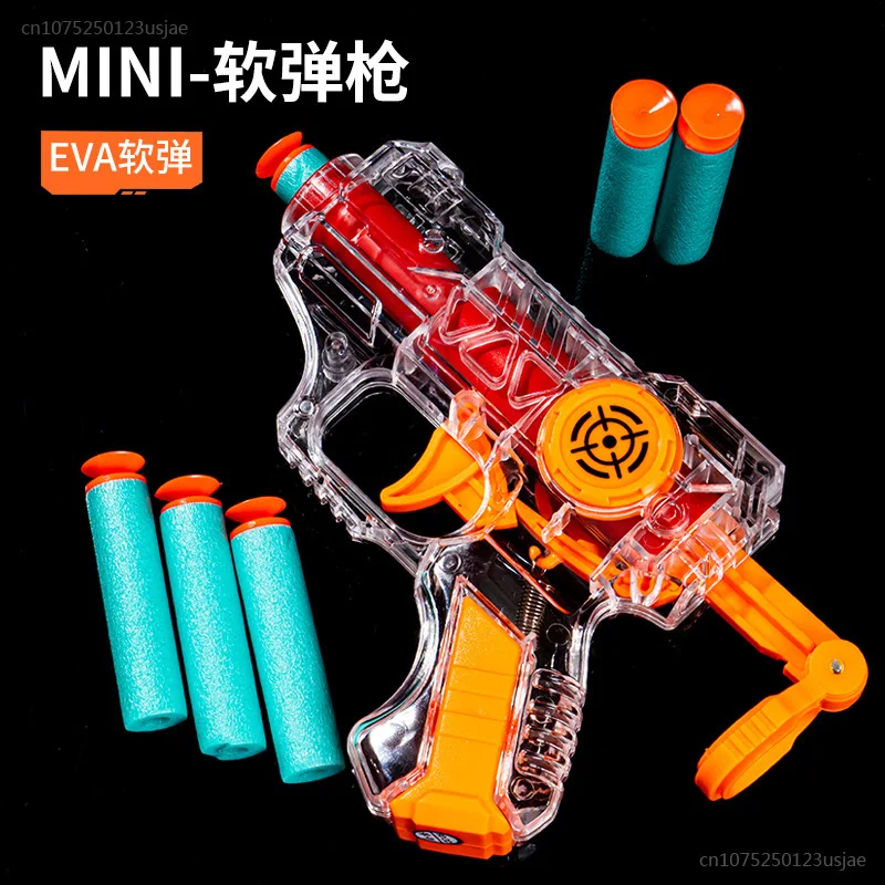 New Suction Cup Transparent Eva Bomb Gun Toy Safety Soft Bullet Shooting Game Sponge Soft Bullet Weapon Foam Darts For Children
New Suction Cup Transparent Eva Bomb Gun Toy Safety Soft Bullet Shooting Game Sponge Soft Bullet Weapon Foam Darts For Children