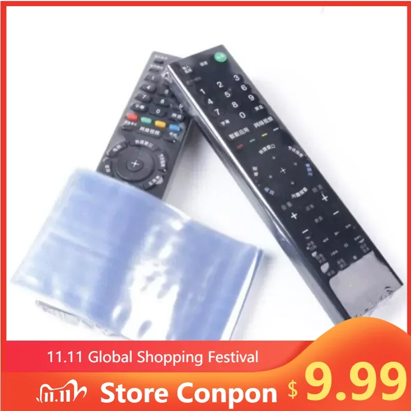 Transparent Remote Control Dustproof Cover for TV Air Condition Remote Thermal Shrinkage Film Cover Protective Case Bag
Transparent Remote Control Dustproof Cover for TV Air Condition Remote Thermal Shrinkage Film Cover Protective Case Bag