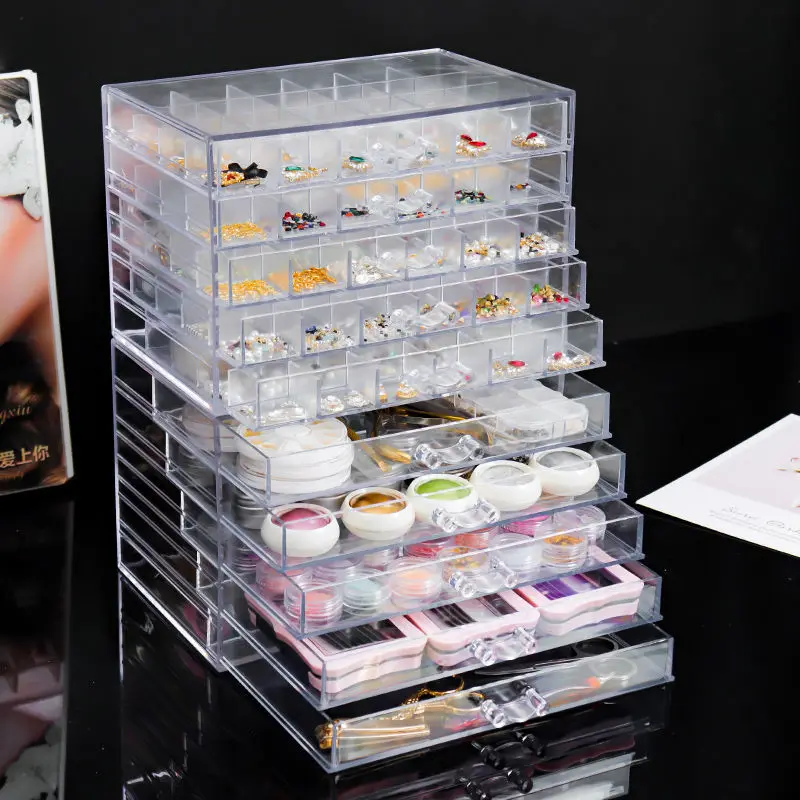Diamond Box Organizer Box Nail Display Storage Organizer Plastic Drawer Stand Jewelry Acrylic Transparent Art Stackable Cosmetic
Diamond Box Organizer Box Nail Display Storage Organizer Plastic Drawer Stand Jewelry Acrylic Transparent Art Stackable Cosmetic