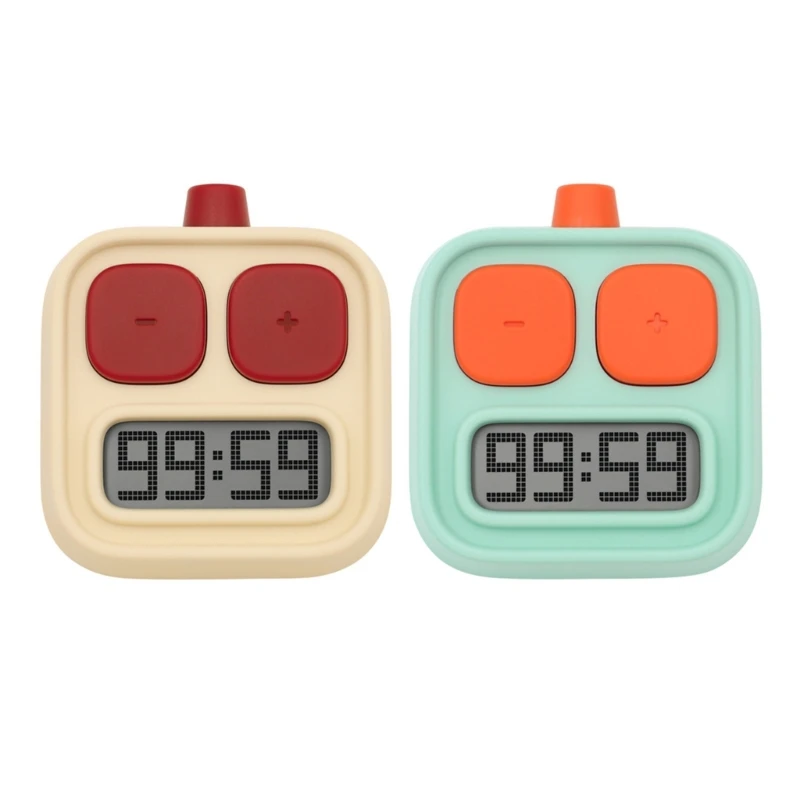 Kitchen Timer Fun Robot Countdown Timer Alarm Clock High-defination LCD Screen Kid Study Timer Cooking Baking Accessory
Kitchen Timer Fun Robot Countdown Timer Alarm Clock High-defination LCD Screen Kid Study Timer Cooking Baking Accessory