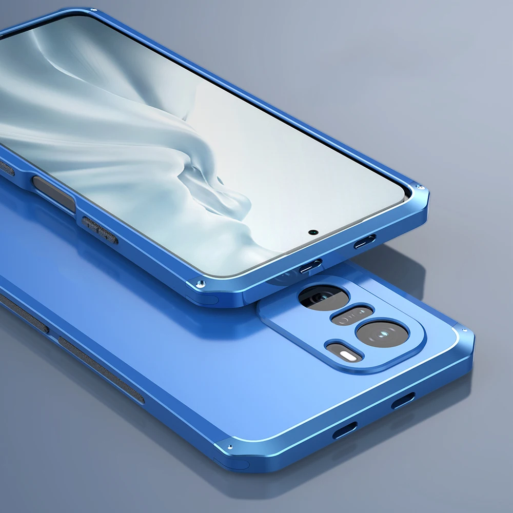 Hot Sale Anti-fall Metal Frame PC Back For Xiaomi Redmi K40 PRO Aluminum Shockproof Armor Alloy K40Pro Bumper Case Cover
Hot Sale Anti-fall Metal Frame PC Back For Xiaomi Redmi K40 PRO Aluminum Shockproof Armor Alloy K40Pro Bumper Case Cover