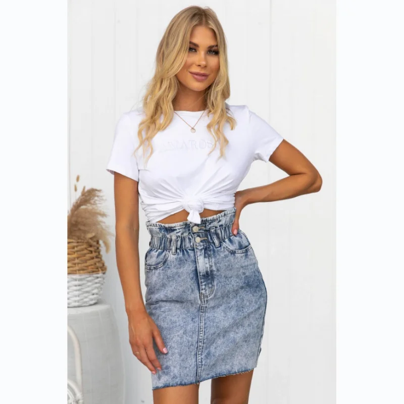 High Waist A Line Skirt 2022 Spring Summer New Fashion Temperament Commuter Elastic Waist Double Buckle Skirts Solid Color 22001
High Waist A Line Skirt 2022 Spring Summer New Fashion Temperament Commuter Elastic Waist Double Buckle Skirts Solid Color 22001